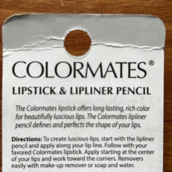 Colormates lipstick & lipliner pencil in red red 62612, New in sealed packaging - Picture 14 of 16